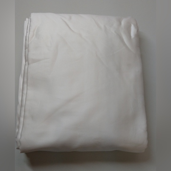 NWOT QUINCE Giza Cotton Sateen Sheet Set Cal King White 9516 - Picture 8 of 10